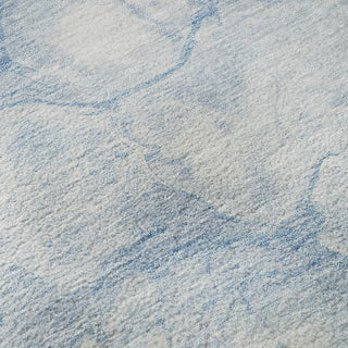 Piper Looms Mayfield Abstract AMF699 Sky Machine Washable Area Rug Swatch Image