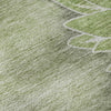 Piper Looms Mayfield Floral AMF700 Aloe Machine Washable Area Rug Swatch Image