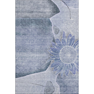 Piper Looms Mayfield Floral AMF700 Blue Machine Washable Area Rug main image