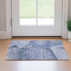 Piper Looms Mayfield Floral AMF700 Blue Machine Washable Area Rug Scatter Lifestyle Image Feature