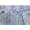 Piper Looms Mayfield Floral AMF700 Blue Machine Washable Area Rug Scatter Main Image
