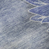 Piper Looms Mayfield Floral AMF700 Blue Machine Washable Area Rug Swatch Image