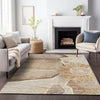 Piper Looms Mayfield Floral AMF700 Brown Machine Washable Area Rug Lifestyle Image Feature