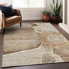 Piper Looms Mayfield Floral AMF700 Brown Machine Washable Area Rug Lifestyle Image Feature