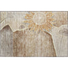 Piper Looms Mayfield Floral AMF700 Brown Machine Washable Area Rug Scatter Main Image