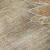 Piper Looms Mayfield Floral AMF700 Brown Machine Washable Area Rug Swatch Image