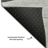 Piper Looms Mayfield Floral AMF700 Gray Machine Washable Area Rug Backing Image