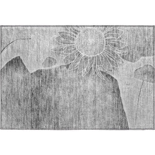 Piper Looms Mayfield Floral AMF700 Gray Machine Washable Area Rug Scatter Main Image