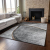 Piper Looms Mayfield Modern AMF701 Gray Machine Washable Area Rug Lifestyle Image Feature