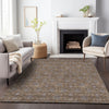 Piper Looms Mayfield Floral AMF702 Chocolate Machine Washable Area Rug Lifestyle Image Feature