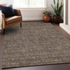 Piper Looms Mayfield Floral AMF702 Chocolate Machine Washable Area Rug Lifestyle Image Feature