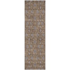 Piper Looms Mayfield Floral AMF702 Chocolate Machine Washable Area Rug Runner Main Image