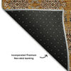 Piper Looms Mayfield Floral AMF702 Copper Machine Washable Area Rug Backing Image