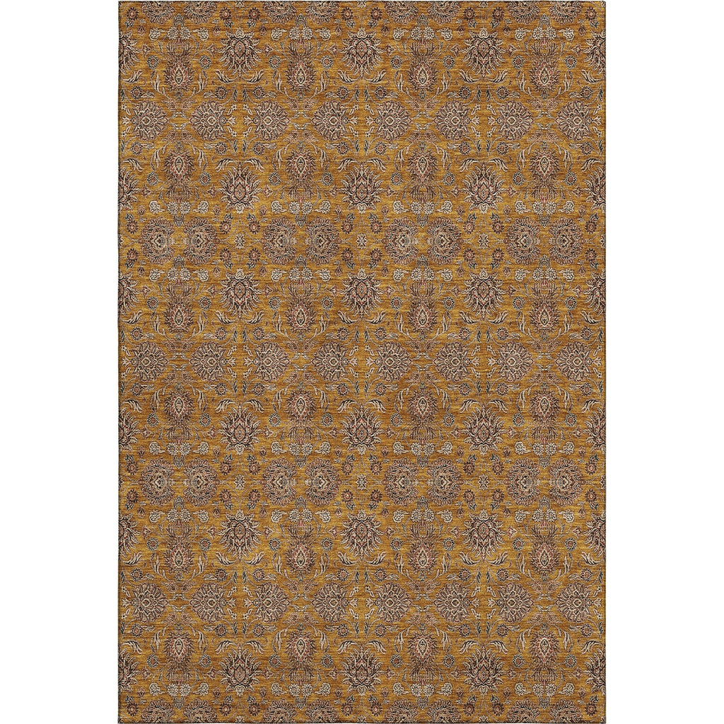 Piper Looms Mayfield Floral AMF702 Copper Machine Washable Area Rug main image