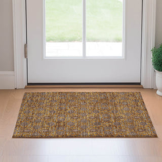 Piper Looms Mayfield Floral AMF702 Copper Machine Washable Area Rug Scatter Lifestyle Image Feature