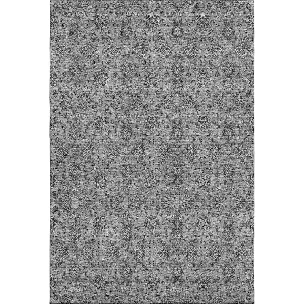 Piper Looms Mayfield Floral AMF702 Gray Machine Washable Area Rug main image