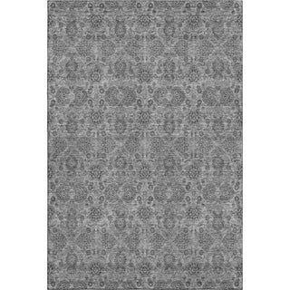 Piper Looms Mayfield Floral AMF702 Gray Machine Washable Area Rug main image