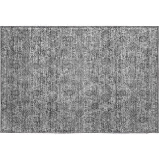 Piper Looms Mayfield Floral AMF702 Gray Machine Washable Area Rug Scatter Main Image