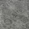 Piper Looms Mayfield Floral AMF702 Gray Machine Washable Area Rug Swatch Image