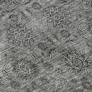 Piper Looms Mayfield Floral AMF702 Gray Machine Washable Area Rug Swatch Image
