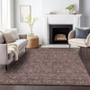 Piper Looms Mayfield Floral AMF702 Merlot Machine Washable Area Rug Lifestyle Image Feature