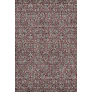 Piper Looms Mayfield Floral AMF702 Merlot Machine Washable Area Rug main image