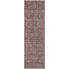 Piper Looms Mayfield Floral AMF702 Merlot Machine Washable Area Rug Runner Main Image