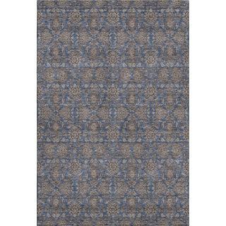 Piper Looms Mayfield Floral AMF702 Navy Machine Washable Area Rug main image