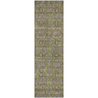 Piper Looms Mayfield Floral AMF702 Olive Machine Washable Area Rug Runner Main Image