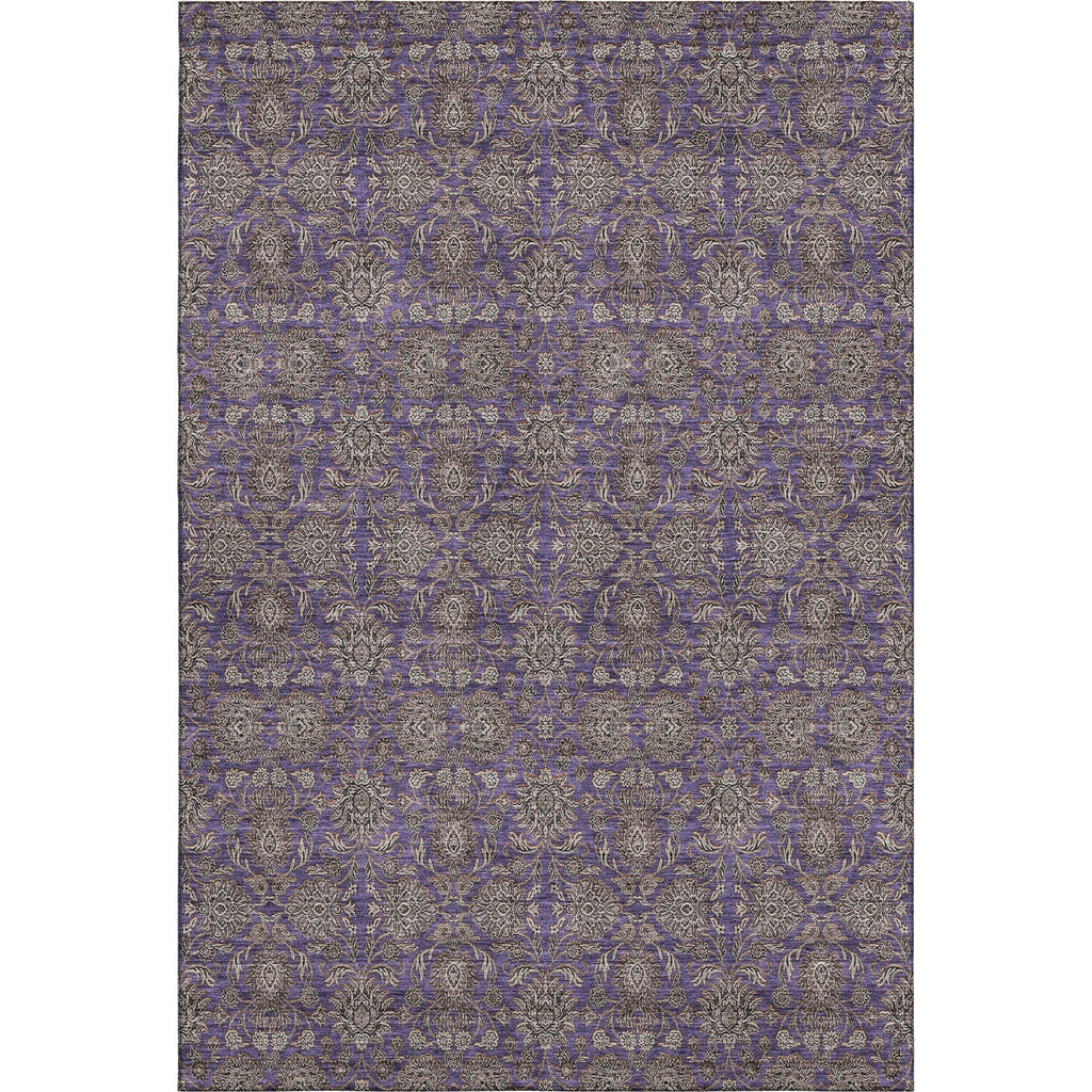 Piper Looms Mayfield Floral AMF702 Purple Machine Washable Area Rug main image
