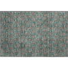 Piper Looms Mayfield Floral AMF702 Teal Machine Washable Area Rug Scatter Main Image