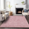 Piper Looms Mayfield Floral AMF703 Blush Machine Washable Area Rug Lifestyle Image Feature