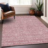 Piper Looms Mayfield Floral AMF703 Blush Machine Washable Area Rug Lifestyle Image Feature