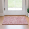 Piper Looms Mayfield Floral AMF703 Blush Machine Washable Area Rug Scatter Lifestyle Image Feature