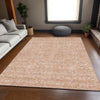 Piper Looms Mayfield Floral AMF703 Coral Machine Washable Area Rug Lifestyle Image Feature