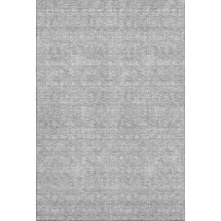 Piper Looms Mayfield Floral AMF703 Gray Machine Washable Area Rug main image
