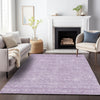 Piper Looms Mayfield Floral AMF703 Lavender Machine Washable Area Rug Lifestyle Image Feature