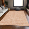 Piper Looms Mayfield Floral AMF703 Peach Machine Washable Area Rug Lifestyle Image Feature