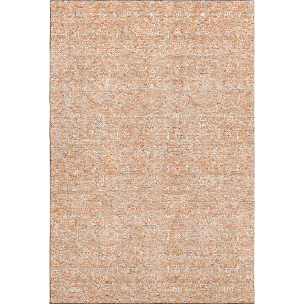 Piper Looms Mayfield Floral AMF703 Peach Machine Washable Area Rug main image
