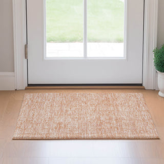 Piper Looms Mayfield Floral AMF703 Peach Machine Washable Area Rug Scatter Lifestyle Image Feature