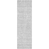 Piper Looms Mayfield Floral AMF703 Silver Machine Washable Area Rug Runner Main Image
