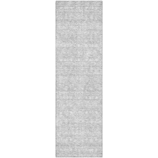 Piper Looms Mayfield Floral AMF703 Silver Machine Washable Area Rug Runner Main Image