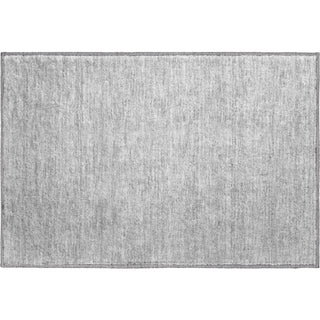 Piper Looms Mayfield Floral AMF703 Silver Machine Washable Area Rug Scatter Main Image
