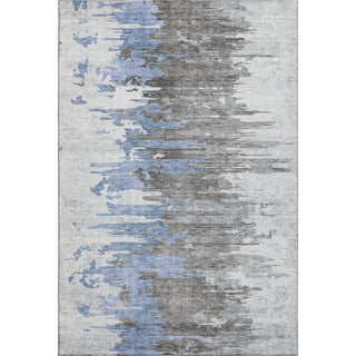 Piper Looms Mayfield Modern AMF704 Blue Machine Washable Area Rug main image