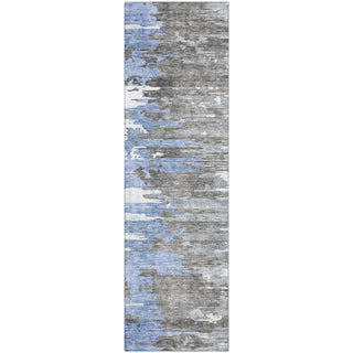 Piper Looms Mayfield Modern AMF704 Blue Machine Washable Area Rug Runner Main Image