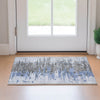 Piper Looms Mayfield Modern AMF704 Blue Machine Washable Area Rug Scatter Lifestyle Image Feature