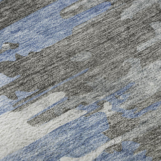 Piper Looms Mayfield Modern AMF704 Blue Machine Washable Area Rug Swatch Image