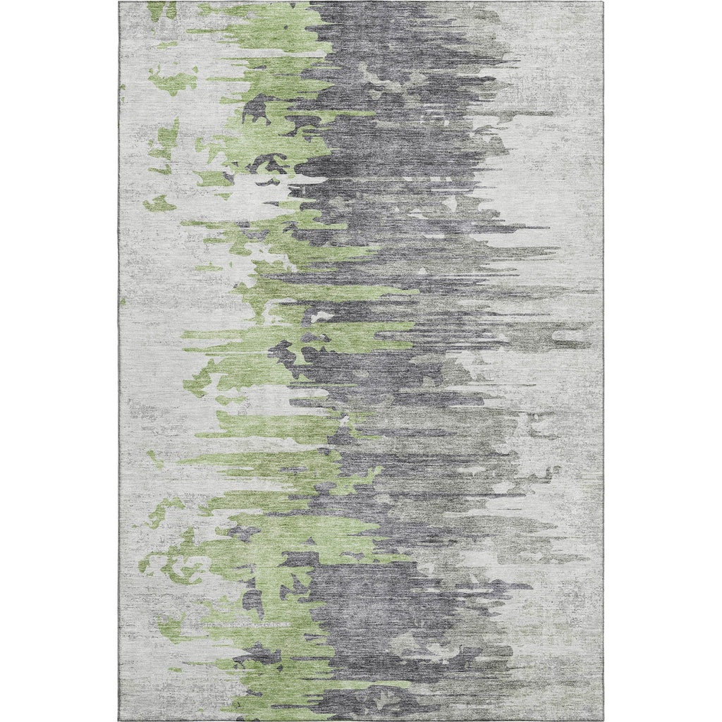 Piper Looms Mayfield Modern AMF704 Green Machine Washable Area Rug main image