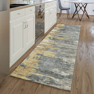 Piper Looms Mayfield Modern AMF704 Ivory Machine Washable Area Rug Runner Lifestyle Image Feature