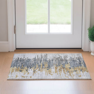 Piper Looms Mayfield Modern AMF704 Ivory Machine Washable Area Rug Scatter Lifestyle Image Feature